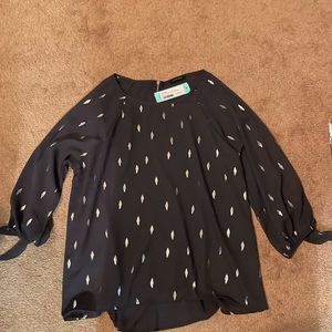 Papermoon Quarter Sleeve Top